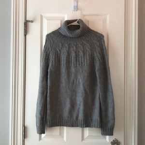 Michael Michael Kors Gray Turtleneck Sweater Sz S